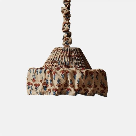 The Expert - Lampshade Pendant - Ecru Fabric Cord Cover, Light Cord Cover, Pierce Ward, Pendant Light Cord, Beaded Lampshade, Fabric Pendant, Vintage Ceiling Lights, Cord Cover, Fabric Lampshade