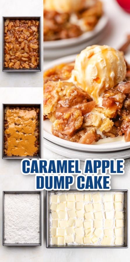 Caramel Apple Dump Cake is a delicious, easy-to-make dessert that combines the sweetness of caramel with apple pie filling, all under a golden, crunchy cake topping. This quick and effortless recipe is perfect for both weekday treats and special occasions, making it a versatile addition to your dessert collection. Caramel Apple Dump Cake | Apple Dump Cakes | Apple Pie Cake | Easy Apple Cake | Caramel Apple Dessert Recipes | Fall Dessert Recipes | Thanksgiving Desserts | Recipes Easy | Fall Dessert Recipes Apple, Caramel Apple Desserts, Easy Thanksgiving Dessert Recipes, Apple Dump Cake Recipe, Apple Dump Cake, Caramel Apple Dump Cake, Caramel Apples Easy, Easy Apple Cake, Dump Cake Recipe