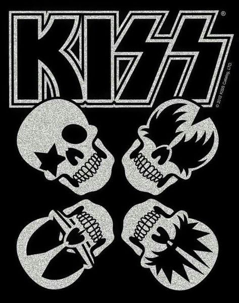 Kiss Banda Kiss, Kiss Logo, Lucas Lima, Rock Band Logos, Horror Vintage, Rock N Roll Art, Rock Band Posters, Kiss Army, Kiss Art