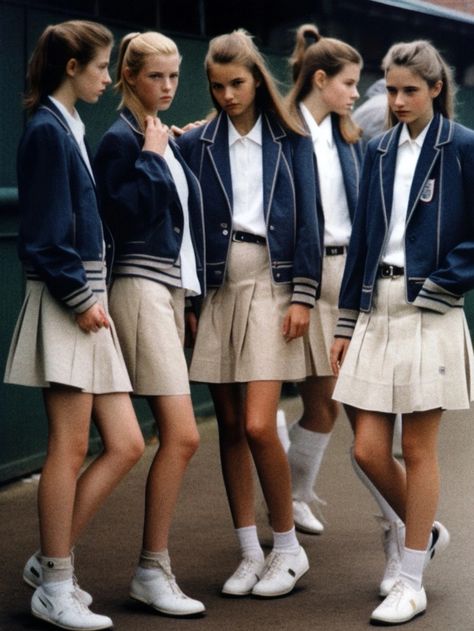 preppy style American Preppy Style Women, Preppy 1950s Fashion, Preppy School Outfits Uniform, Old Preppy Style, Old Money Uniform, Vintage Preppy Aesthetic, New York Preppy, Prep School Aesthetic, 80s Preppy Fashion