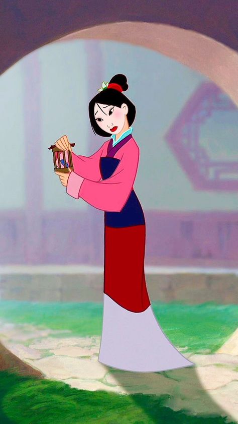 From Mulan (1998) Mulan 1998, Disney Nostalgia, Cartoon Universe, Disney Pixar Characters, Disney Mulan, Disney Kingdom, Mulan Disney, Pixar Characters, Disney Fairy