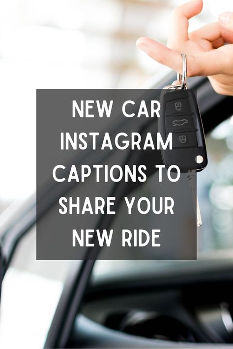 160 New Car Instagram Captions to Capture Your New Ride New Car Ig Caption, New Car Captions Instagram Story, New Car Instagram Story Ideas, Dream Car Quotes, New Car Story Instagram, Driving Captions Instagram, Car Captions Instagram Sassy, Driving Car Captions Instagram, First Car Quotes