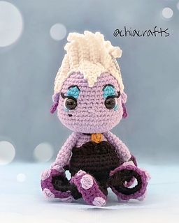 Ravelry: Chiara Cremon's Ravelry Store - patterns Disney Crochet Patterns, Crochet Disney, Fun Crochet Projects, Crochet Diy, Diy Crochet Projects, Yarn Projects, Learn To Crochet, Crochet Patterns Amigurumi, Crochet Dolls