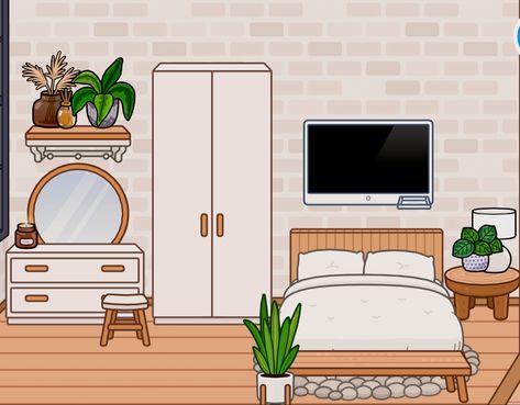 Master Bedrooms Toca Boca, Toca Boca Master Room Ideas, Paper Doll House Bedroom, Paper Doll Bedroom, Drawing Avatar, Toca Life World Aesthetic Pfp, Bad Room Ideas, Doll House Bedroom, Dads Room