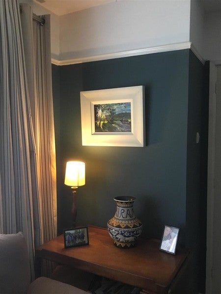 Inchyra Blue looking gorgeous. Farrow And Ball Inchyra Blue, Colorful Environment, Inchyra Blue, Farrow And Ball, Contemporary Room, Paint Colors For Living Room, Blue Living Room, Living Room Colors, Farrow Ball