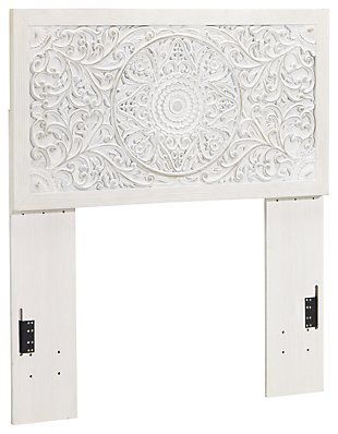 Boho Headboard, Slider Door, Twin Headboard, Queen Panel Beds, Medallion Pattern, Ashley Furniture Homestore, Panel Headboard, Types Of Beds, Leather Furniture