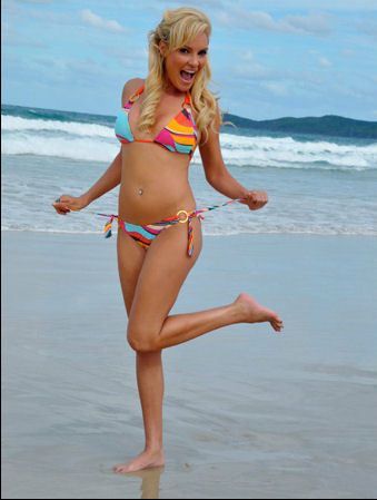 Bridget Marquardt Drinks On The Beach, Bridget Marquardt, Feels Like Summer, Beach Drinks, Australia Photos, Sports Personality, Fruity Drinks, Girl Next Door, Mansion