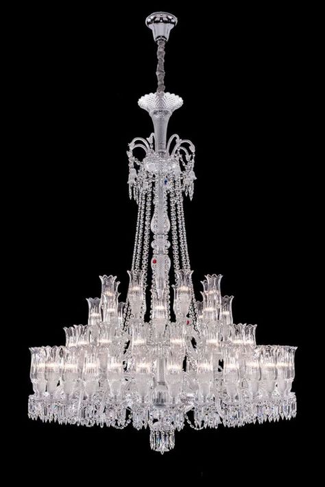 Huge 67 lights baccarat chandelier Baccarat Chandelier, Baccarat Crystal, Chandelier Design, Pretty Lights, Waterford Crystal, Baccarat, Crystal Chandelier, Lalique, Lighting Design