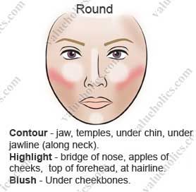 Contour round face Contour For Round Face, Haircuts For Round Face Shape, Makeup Contouring, Makeup Contour, Contour Tutorial, Round Face Makeup, Contour Makeup Tutorial, Face Shape Hairstyles, Face Makeup Tutorial