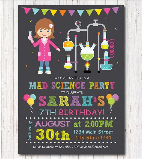 Science Invitations, Beanie Boo Party, Beanie Boo Birthdays, Mad Science Party, Scientist Party, Science Birthday, Science Party, Mad Science, My Son Birthday