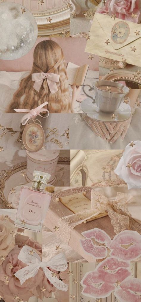 Pretty Wallpapers Coquette, Pastel Pink Princess Aesthetic, Pink Cotteque Aesthetic, Girly Cottagecore Aesthetic, French Girly 壁紙, Pink And Beige Aesthetic Wallpaper, Pink Core Aesthetic Wallpaper, Romantic Academia Wallpaper, Rose Core Aesthetics