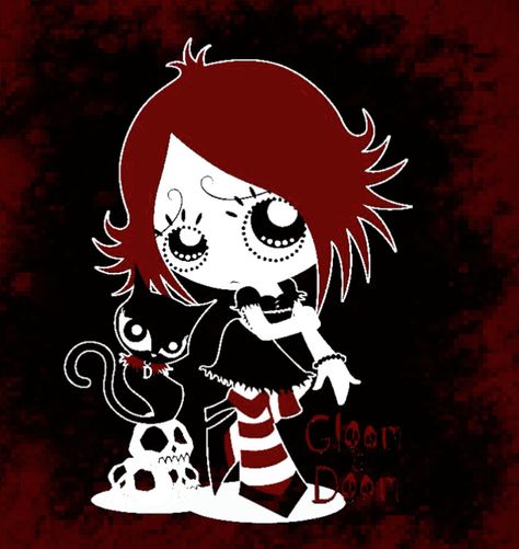 Vamp Pfp Anime, Iconic Goth Characters, Ruby Gloom Poster, Ruby Gloom Characters, Black Haired Cartoon Characters, Iconic Halloween Characters, Ruby Gloom Matching Pfp, Emo Characters Cartoon, Ruby Gloom Aesthetic