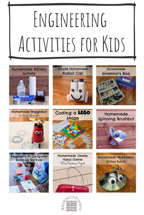 Free tutorials and printable resources for fields of engineering and technology, such as robotics, electrical engineering, and computer science. via @researchparent Steam Technology, Technology Activities, Engineering For Kindergarten, Kindergarten Engineering Projects, Engineering For Kids, Technology Activities For Kids, Elementary Engineering Projects, Engineering For Elementary Students, Activies For Kids