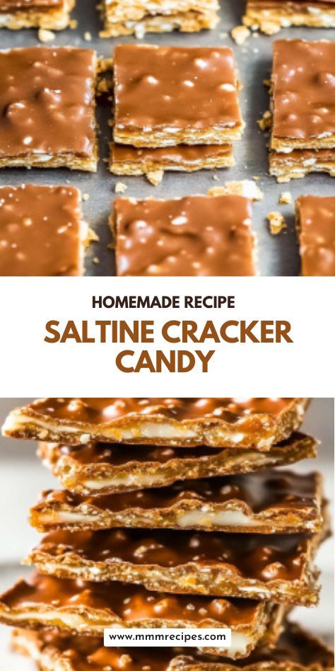 Sweet, salty, and addictively crunchy, Saltine Cracker Candy—also known as Christmas Crack—is the ultimate holiday treat! This easy recipe combines caramel, chocolate, and saltine crackers for a deliciously layered candy. Perfect for gift-giving, parties, or just a holiday snack, it’s a festive favorite. Save this recipe and treat yourself to the best holiday candy! Desserts With Saltine Crackers, Saltine Chocolate Bark, Saltine Caramel Chocolate Bark, Crayons & Cravings, Saltine Cracker Recipes Sweets Desserts, Salty Snacks For Christmas Party, Cracker Candy Recipe Saltine Christmas, Candy Made With Saltine Crackers, Christmas Saltine Crackers