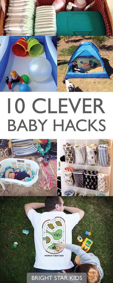 10 clever baby hacks // helpful tips for toddlers Baby Gear Storage, Baby Rolling Over, Foto Newborn, Star Kids, Diy Bebe, Kid Hacks, Baby Sleep Problems, Foto Baby, Bright Star