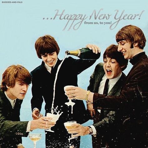 Beatles Christmas, Linda Eastman, With The Beatles, Happy New Year 2014, Beatles Love, Beatles Pictures, New Year Resolutions, Emo Memes, Beatles Fans