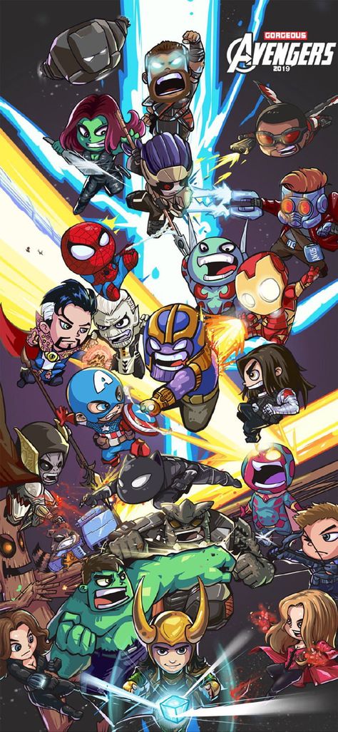 Avengers wallpaper Wallpaper Avengers, Chibi Marvel, Marvel Background, Karakter Marvel, Marvel Tattoos, Marvel Drawings, Marvel Artwork, Pahlawan Marvel, Avengers Wallpaper