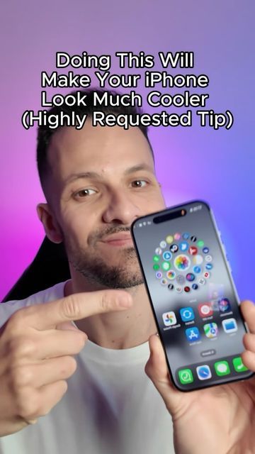 Thiago Derminio | Smart Tips ⚡️ on Instagram: "This is how you get the famours rotating apps! I loved this icon design! This unique widget app does it for free 😉⚡  #apple #appletips #iphone #tips #techtips #iphonetips #smartphone #technology #contentcreator #ugccontent #bravetech.ai" Great Apps For Iphone, Apps Must Have Iphone Aesthetic, Free Widget Apps Iphone, How To Change App Icons Iphone, App Organizer, Iphone Hack, Iphone Secrets, Phone Hacks Iphone, Smartphone Technology