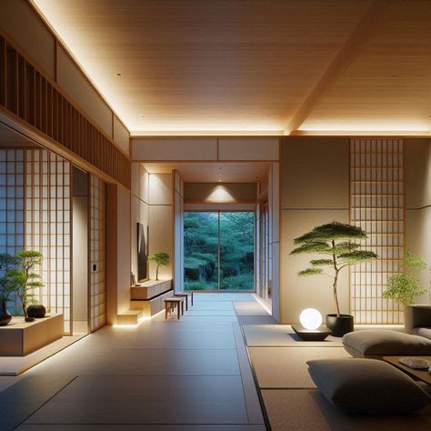 Modern Japanese House Asian Home Interior, Japan House Modern Japanese Style Interior Design, Akiya House, Vietnamese Interior Design, Japanese House Ideas, Japan House Modern, Japanese Modern Architecture, Luxury Japanese House, Japan Home Design