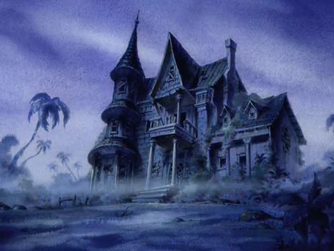 Haunted House Pictures, Haunted House Drawing, Scooby Doo Pictures, Scooby Doo Images, House Cartoon, Creepy Houses, Font Illustration, Cartoon Monsters, Halloween Artwork