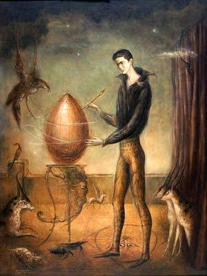 queria ser pajaro. leonora carrington Leonora Carrington, Egg, Birds, Animals