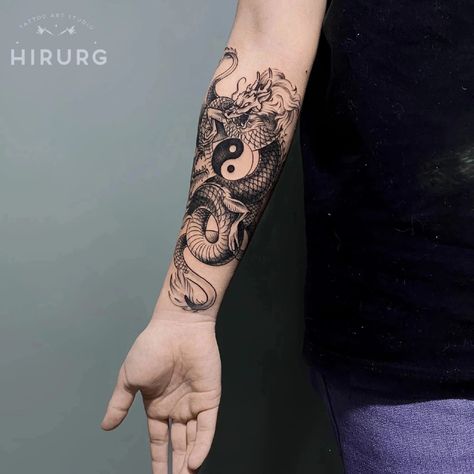 Forarm Tattoos Mens Creative, Dragon Forearm Tattoo, Dragon Tattoo Forearm, Dragon Tattoo Arm, All Seeing Eye Tattoo, Full Hand Tattoo, Tattoo Catalog, Dragon Sleeve Tattoos, Shiva Tattoo Design