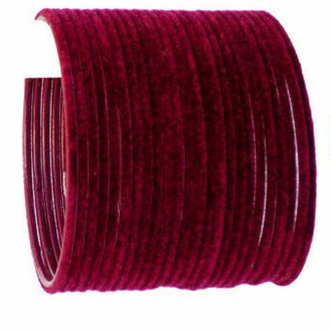 The item comes in a pack of 24 loose bangles. The design is based on aluminium Free delivery is possible for customers who order 12 sets , please inbox for information Wholesale orders: wholesale order are a minimum of 200 packs , please inbox us for information( postage is not included )   ·       Velvet Bangles , ·       Each bangle is material set ·       Bangles are available in four sizes (2.4, 2.6, 2.8, and 2.10) ·       Quality is aluminium bangles ·         It is suitable for people with a nickel allergy   Shipping International delivery will be dispatched immediately, however depending on location delivery can take upto 30 working days. When do you deliver? the chosen courier  will deliver between 08:00 and 18:00 Business Days once your order is made. A signature will be required Pakistani Bangles, Velvet Bangles, Indian Bangles, Nickel Allergy, Bangles Indian, The Chosen, Allergies, Free Delivery, Bangles