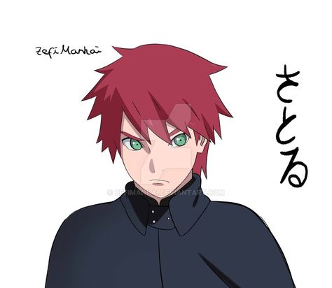 Satoru Uzumaki by ZefiMankai Uzumaki Oc Male, Naruto Oc Male Uzumaki, Naruto Uzumaki Character Design, Uzumaki Oc, Uzumaki Oc Male Red Hair, Naruto Jounin Oc Male, Naruto Jinchuriki Oc, Susanoo Naruto, Oc Manga