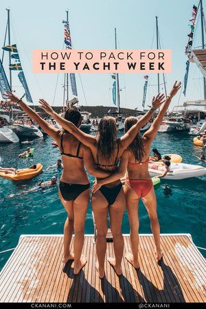 How to pack for The Yacht Week and Bucketlust. Everything you need to bring, plus a free printable packing checklist! #tyw #theyachtweek #yachtweek #packinglist #travelguide #packingtips #packingguide #italy #croatia #sailing Yacht Week Outfits, Croatia Sailing Trip, Yacht Week Croatia Outfits, Bvi Sailing Outfits, Yatch Week, Catamaran Outfit, Croatia Yacht Week, Sail Croatia, Yacht Week Croatia