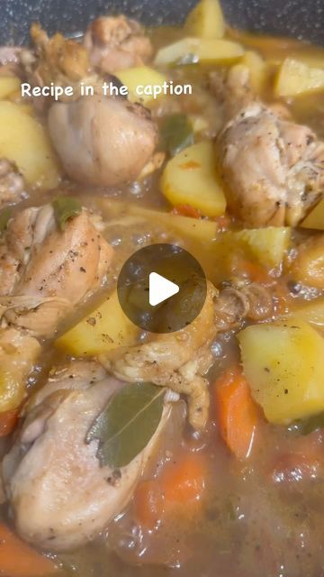 Nelly Valenzuela on Instagram: "Pollo Guisado - Mexican Chicken Stew This Pollo Guisado recipe is a flavorful braised chicken stew popular in Latin American cuisine, with loads of chicken, vegetables and so easy to make. #polloguisado #chickenstew #daisymayscookingandmore #mexicanfood #chicken #chickenrecipes #food #foodies #foodiesofinstagram #recipe #recipes #cooking #instagramfood #instagramfoodie #instagramfoodies #instagramrecipes #instagramcooking  Ingredients/Recipe: -8 Chicken Drumsticks -5 Tbsp Avocado Oil or cooking oil of your choice -1 Tsp Garlic Salt -1 Tsp Pepper -1/2 Sliced White Onion -4 Carrots Peeled and sliced -4 Roma Tomatoes sliced -1 Tbsp Tomato Chicken Bouillon -1 Tsp Thyme - 1 Tsp Oregano -3 Bay Leaves -4 Serrano Peppers sliced and seeds removed -2 Cups Water -8 Pot Drumstick Stew Recipes, Mexican Chicken Drumsticks Recipes, Chicken Legs Mexican Recipes, Chicken Guisado Mexican, Drumstick Chicken Soup, Mexican Chicken Stew Recipes, Chicken Drumstick Stew, Chicken Drumsticks Soup, Mexican Chicken Leg Recipes