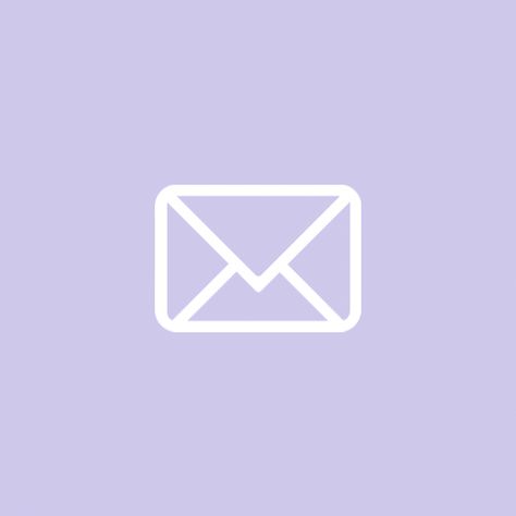 Mail Icon Aesthetic, Purple Phone Icon, Iphone Purple, Icon Phone, Icons For Iphone, Iphone Layouts, Phone Customization, Screen Iphone, Mail Icon