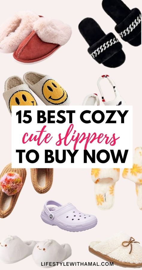 If you are looking for the cutest pair of slippers to buy for the winter season that will give you the cloud-like feeling both indoors and outdoors, these cute fluffy slippers are the one! Oh, and if you are looking for gift-giving ideas, these slippers will 100% be used all the time. You just can't go wrong with these slippers as gift idea! Slippers Gift Ideas, One Decoration, Heated Slippers, Stocking Suffers, Amazon Christmas Gifts, Cheap Diy Christmas Gifts, Best Slippers, Cheap Christmas Gifts