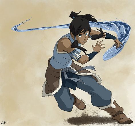 Korra by Rammoth.deviantart.com Korra Fanart, Water Bender, Avatar Korra, Avatar Series, Korra Avatar, The Last Avatar, Avatar The Last Airbender Art, Avatar Characters, Avatar Airbender