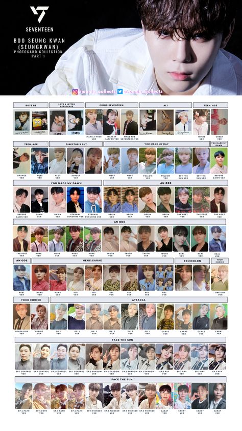 Seungkwan Photocard Template, Seungkwan Photocard, Seventeen Seungkwan, Photocard Template, Seventeen