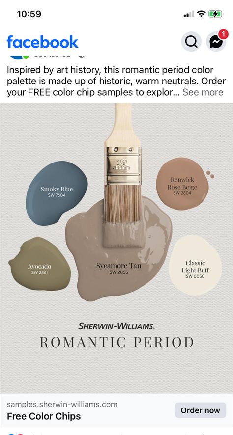 Tan Paint Colors For Bedroom, Academia Paint Colors, Light Academia Paint Colors, Paint Colors For Bedroom, Colors For Bedroom, Tan Paint Colors, Cream Paint Colors, Tan Paint, Period Color