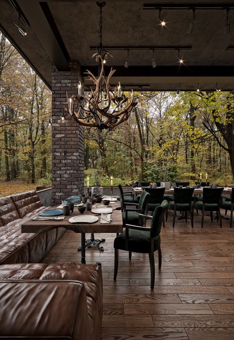 Steak House Interior, Steak House Design, Steakhouse Design, Restaurant Design Rustic, Outdoor Restaurant Patio, Modern Restaurant Design, Outdoor Restaurant Design, Cafe Concept, Restaurant Patio