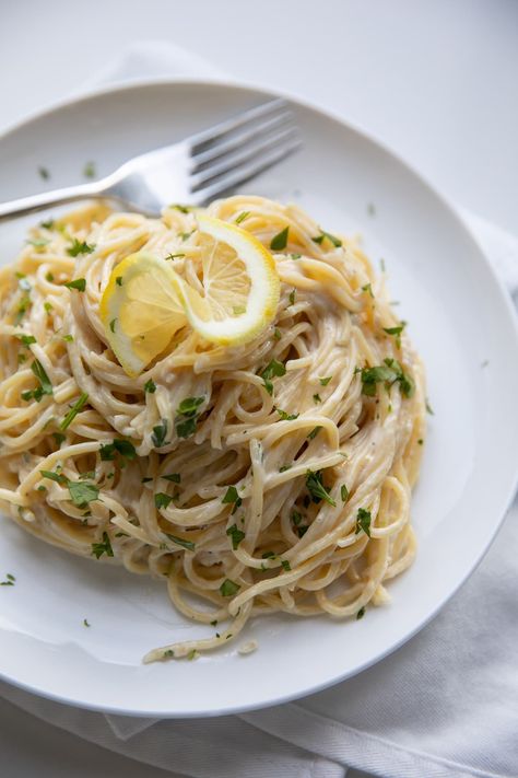 Lemon Chicken Pasta Southern Living Lemon Chicken Pasta, Chicken And Spaghetti Noodles, Best Lemon Chicken, Chicken And Spaghetti, Fast Pasta Recipes, Bow Tie Pasta Recipe, Pasta Casseroles, Lemon Cream Sauce, Vegetable Salads