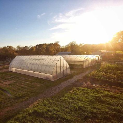 High Tunnel, Traditional Greenhouses, Greenhouse Farming, Tunnel Greenhouse, Vision Board Pics, Build A Greenhouse, Homestead Gardens, Greenhouse Kit, Shade Cloth