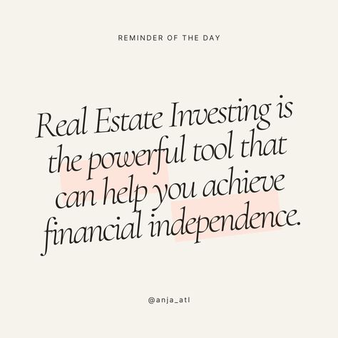 Wednesday wisdom Looking for a surefire way to make your money work for you? 💸 Real estate investing is the ultimate side hustle that can lead you to financial independence! In the world of real estate, opportunities abound. From fixer-uppers to commercial properties, there's a niche for every investor. So why wait? Start building your empire today and secure a brighter tomorrow. Real Estate Investing Quotes, Investing Quotes, Investment Quotes, Wednesday Wisdom, Short Term Rental, Real Estate Investor, Real Estate Tips, Financial Independence, Commercial Property