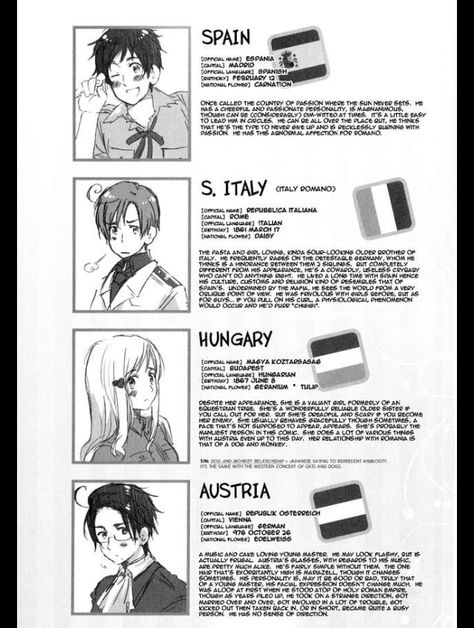 Character info Character Introduction, Hetalia Funny, Hetalia Characters, Raw Manga, All Countries, Axis Powers, Hetalia, Me Me Me Anime, Profile Picture