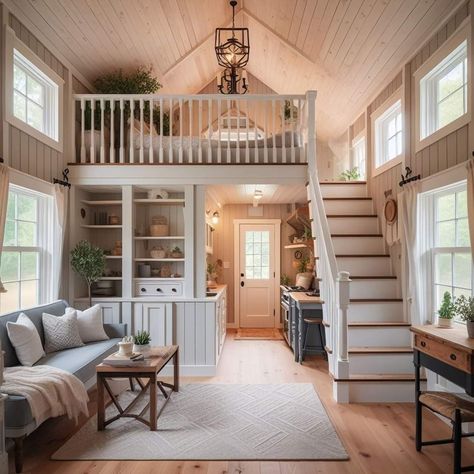 House Storage, Tiny House Interior Design, Shed To Tiny House, Tiny House Loft, Houses Ideas, Best Tiny House, Building A Tiny House, Tiny House Inspiration, Tiny House Floor Plans