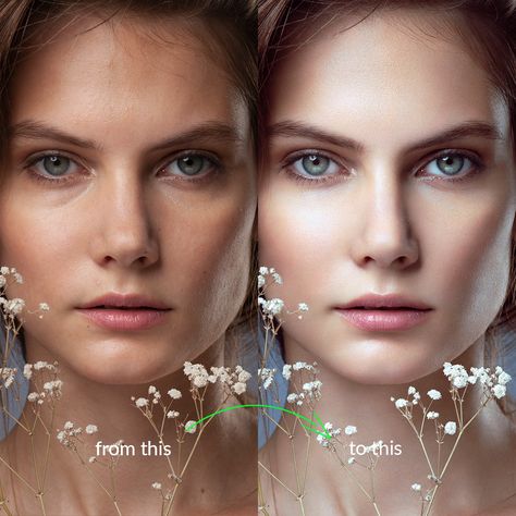 Image Retouching, High End Skin Retouching, Photo Retouching Tutorial, Photoshop Face Retouch, How To Retouch Skin In Photoshop, How To Change Face In Photoshop, Retouching Tutorial, Portrait Retouch, Photo Fix