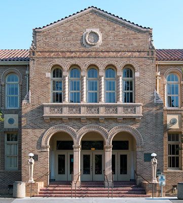 National Register #90002141: Old High School in Turlock, California Turlock California, Old High School, School Building, Architecture Old, Building Design, The Two, High School, California, House Styles