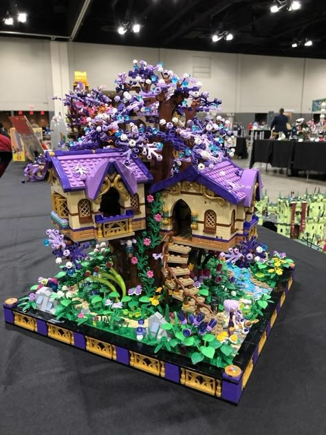 Lego Fairy Garden, Lego Fairy, Lego Ideas To Build, Cake Lego, Cute Lego, Lego Tree, Lego Elves, Lego Friends Sets, Big Lego