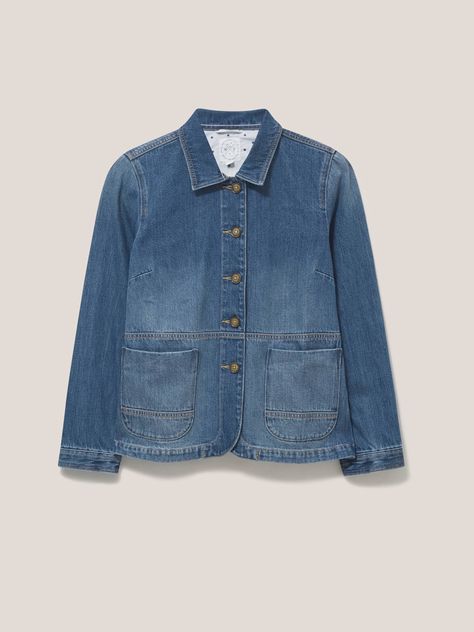 Madewell Fall, Colourful Clothes, Neutral Wardrobe, Glad Rags, Classic Denim Jacket, Work Jacket, Denim Cotton, Soft Summer, Pajama Shirt