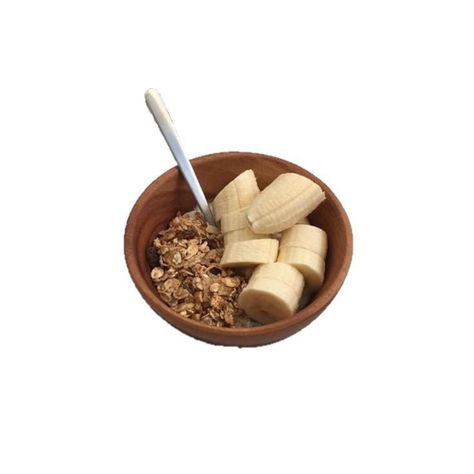 Banana Png Aesthetic, Brown Food Png, Filler Aesthetic, Banana Bowl, Brown Png, Cereal Breakfast, Breakfast Granola, Cottagecore Food, Pngs For Moodboards