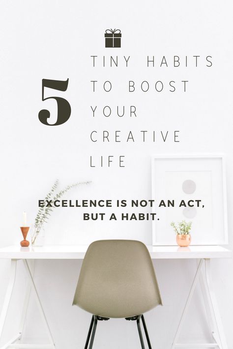 These 5 Tiny Habits Can Make A Big Impact On Your Creativity.| habits of successful people | good habits | productivity | creative life | creative lifestyle | creative life quotes | all or nothing quotes | small habits | small habits to adopt | morning routine | evening routine | motivation for creatives | creative entrepreneur #habits #motivation #goals #relatable Butterfly Feeling, Creative Habits, Habits Motivation, Tiny Habits, Routine Motivation, Habits To Adopt, Small Habits, Tiny Habit, Inspirational Quotes For Girls