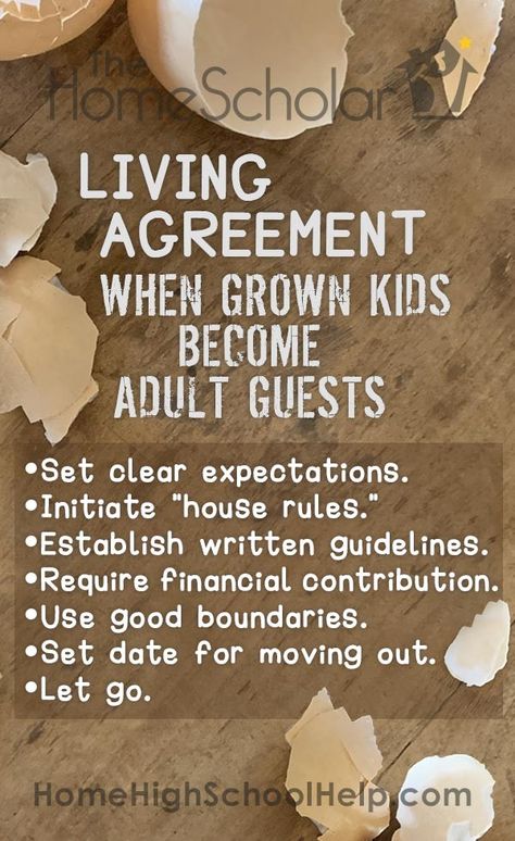 House Rules For Adult Children, Adult Children Living At Home, Family Responsibilities, Becoming An Adult, Face Printable, Parenting Adult Children, Parenting Issues, Homeschool High School, Family Rules