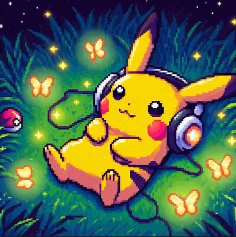 Pikachu Pixel, Gaming Profile Pictures, Pikachu Pikachu, Pokemon Photo, Pixel Art Pokemon, Art Pokemon, Pokemon Backgrounds, Cool Pokemon Wallpapers, Pikachu Wallpaper