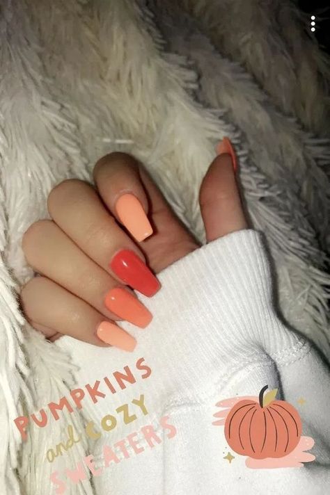 Pedicure Gel, Halloween Acrylic Nails, Her Nails, Simple Acrylic Nails, Fall Acrylic Nails, Acrylic Nails Coffin Short, Summer Acrylic Nails, Short Acrylic Nails Designs, Dream Nails